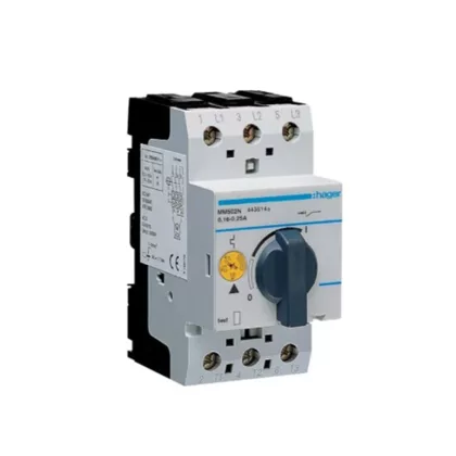 HAGER MM502N Motorvédő kapcsoló 3P, 0,16-0,25A, 2,5M