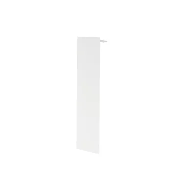 HAGER R27539010 Végzáró, LFS, acél, vágást takaró, 60x200mm, fehér
