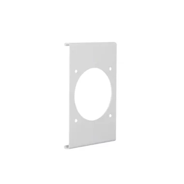 HAGER R86837035 Kivágott 1-es fedél CEE csatlakozóhoz, FB, PVC, fedél: 150, átm.: 76mm, v.szürke