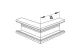 HAGER R88627035 Külső sarok, alapprofilból, BR, PVC, 85x170mm, v.szürke