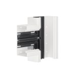   HAGER R88669010 T-idom, alapprofilból, BR, PVC, 85x170mm, fehér