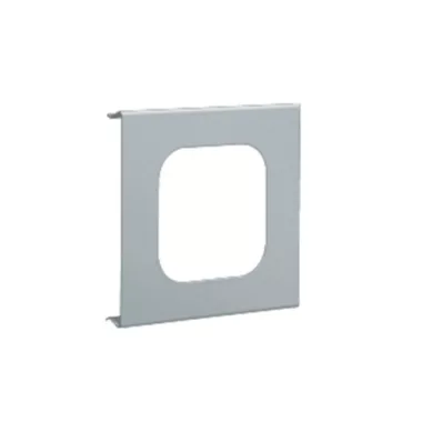 HAGER R9311VERZ Kivágott 1-es szerelévényfedél, BRS, acél, mag: 120 kiv: 76x76, R=18mm, horganyz