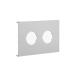 HAGER R94427035 Takarókeret  2-es,BR 70172,vszürke