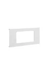 HAGER R94929010 Takarókeret  2-es,BR 70172,tisztafehér