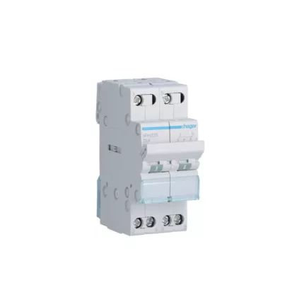 HAGER SFH225 Váltókapcsoló 2P 25A közös pont felül