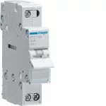   HAGER SFT140 Választókapcsoló, 1P, 40A, I-0-II, moduláris, 1M, közös pont felül