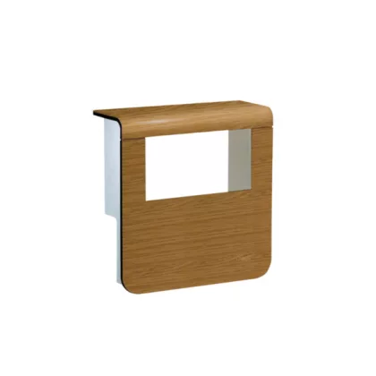   HAGER SL20080932D5 Szerelvénydoboz keret, PC/ABS h.mentes tölgy