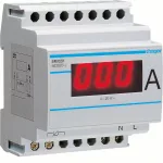   HAGER SM020 Digitális ampermérő, 1 fázisú, direktmérés, 0-20A, moduláris
