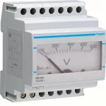 HAGER SM500 Analóg voltmérő, 1 fázisú, moduláris
