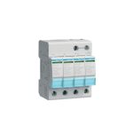   HAGER SPN415 Túlfesz. levezető, T2 4P, cser.betétes, 40kA, 1,25kV, TNS