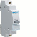 HAGER SVN311 Nyomógomb, 1Z, 16A, moduláris, 1M