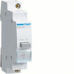 HAGER SVN321 Nyomógomb, 1NY, 16A, moduláris, 1M