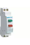 HAGER SVN371 Nyomógomb, 2Z, 16A, 2 nyomógombbal, moduláris, 1M