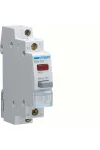 HAGER SVN422 Nyomógomb, 1NY, 16A, 230V AC, piros LED-del, moduláris, 1M HAGER SVN422 Nyomógomb, 1NY, 16A, 230V AC, piros LED-del, moduláris, 1M