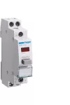 HAGER SVN432 Nyomógomb, 2Z, 16A, 230V AC, piros LED-del, moduláris, 1M HAGER SVN432 Nyomógomb, 2Z, 16A, 230V AC, piros LED-del, moduláris, 1M
