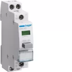   HAGER SVN461 Nyomógomb 2Z, zöld jelzőlámpával, 16A 12/48V 1 M