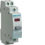   HAGER SVN462 Nyomógomb 2Z, zöld jelzőlámpával, 16A 12/48V 1 M