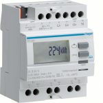   HAGER TE370 KNX áramváltós fogyasztásmérő, 50/5A - 6000/5A, 1%