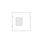   HAGER UC082AR Quadro légmegszakító beépítő készlet, 800-2000A, 600x800 mm