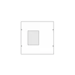   HAGER UC083AR Quadro légmegszakító beépítő készlet, 2500-3200A, 600x800 mm