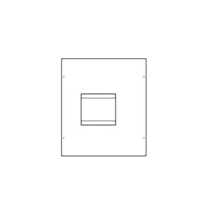   HAGER UC440H Quadro beépítő készlet h630 LSI komp. megszakító sorozathoz direkt hajtás, függőleges beép. 400mm magas, 350mm széles