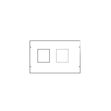 HAGER UC441HM Quadro beépítő készlet h630 LSI komp. megszakító sorozathoz motoros hajtás, függőleges beép. 300mm magas, 600mm széles