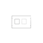   HAGER UC442HM Quadro beépítő készlet h630 LSI komp. megszakító sorozathoz motoros hajtás, függőleges beép. 300mm magas, 800mm széles