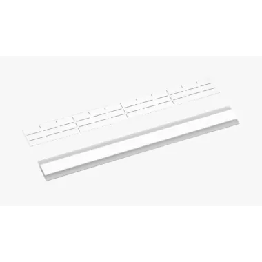 HAGER UZ005 Univers felirati csík, 12M széles, 12db/csomag