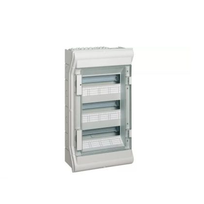 HAGER VE312L Vector elosztó, IP65, 36 modul, 552x310x151mm