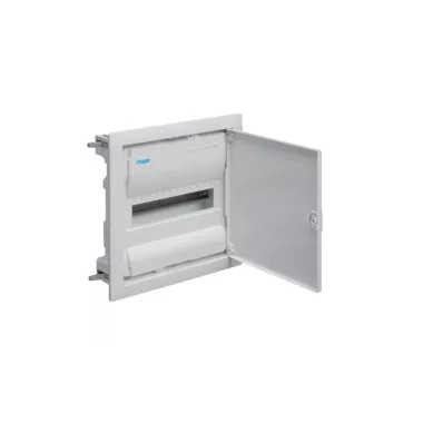 HAGER VH12NE Volta kiselosztó IP30, 1x12M, gipszkartonba sülly., teli ajtós, 321x314,5x87mm falkivágásba HAGER VH12NE Volta kiselosztó IP30, 1x12M, gipszkartonba sülly., teli ajtós, 321x314,5x87mm falkivágásba