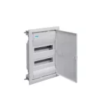   HAGER VH24NE Volta kiselosztó IP30, 2x12M, gipszkartonba sülly., teli ajtós, 470x314,5x87mm falkivágásba