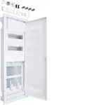   HAGER VH602WWH Volta hibrid perforált műanyag ajtóval, gipszkartonba építhető, 24 modul, 2 sor,
