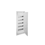   HAGER VH60NE Volta kiselosztó IP30, 5x12M, gipszkartonba sülly., teli ajtós, 845x314,5x89mm falkivágásba