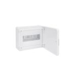   HAGER VS108PD Golf kiselosztó, 1 soros, 8M, falon kívüli, teli ajtó, 184x210x99mm