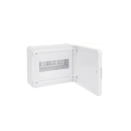   HAGER VS108PD Golf kiselosztó, 1 soros, 8M, falon kívüli, teli ajtó, 184x210x99mm