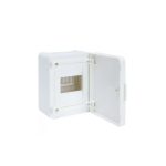   HAGER VS112PD Golf kiselosztó, 1 soros, 12M, falon kívüli, teli ajtó, 252x282x99mm