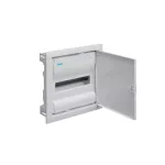   HAGER VU12NE Volta kiselosztó IP30, 1x12M, süllyesztett, teli ajtós, 321x314,5x87mm falkivágásba