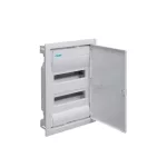   HAGER VU24NE Volta kiselosztó IP30, 2x12M, süllyesztett, teli ajtós, 470x314,5x87mm falkivágásba
