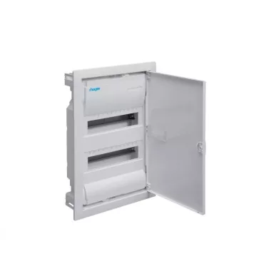 HAGER VU24NE Volta kiselosztó IP30, 2x12M, süllyesztett, teli ajtós, 470x314,5x87mm falkivágásba
