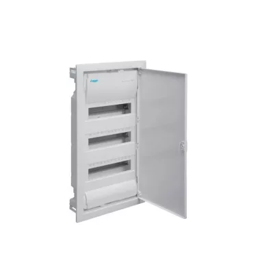 HAGER VU36NE Volta kiselosztó IP30, 3x12M, süllyesztett, teli ajtós, 595x314,5x87mm falkivágásba HAGER VU36NE Volta kiselosztó IP30, 3x12M, süllyesztett, teli ajtós, 595x314,5x87mm falkivágásba