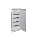   HAGER VU48NE Volta kiselosztó IP30, 4x12M, süllyesztett, teli ajtós, 720x314,5x87mm falkivágásba