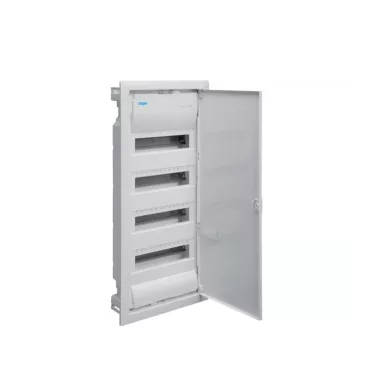 HAGER VU48NE Volta kiselosztó IP30, 4x12M, süllyesztett, teli ajtós, 720x314,5x87mm falkivágásba HAGER VU48NE Volta kiselosztó IP30, 4x12M, süllyesztett, teli ajtós, 720x314,5x87mm falkivágásba