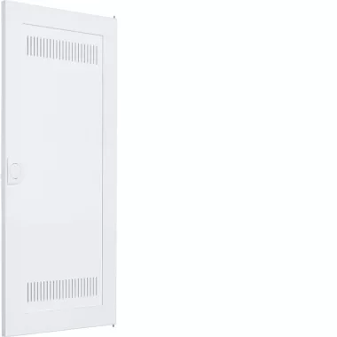 HAGER VZ123W Perforált ajtó, fsülyesztett elosztóhoz, 3 soros, Volta multimédia