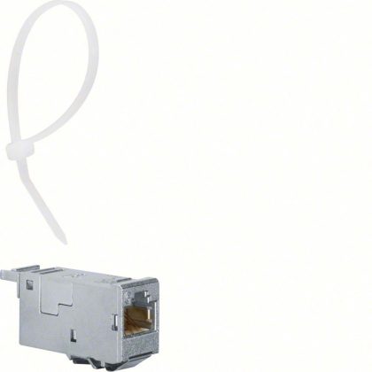   HAGER VZ314RJ RJ45 modul, C6A, 10GBit, ClassEA, Volta multimédia