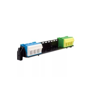 HAGER VZ461 Volta N/PE sín 1 soros elosztóhoz, (11/11)x4mm2 + (3/3)x25mm2