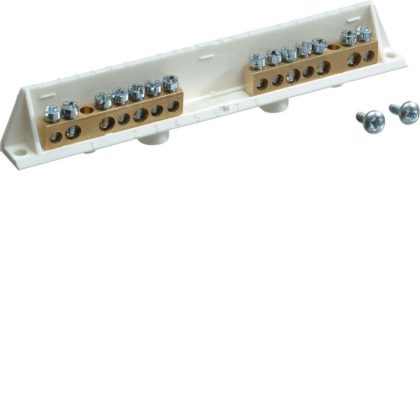   HAGER VZ723 PE+N sorkapcsok VE106SN és VE106PN elosztókhz, 2x7