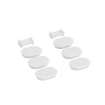   HAGER VZ789N Golf sorolókészlet és takaró sapkák VS elosztókhoz