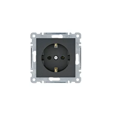 HAGER WL1053 Dugalj csavaros - fekete HAGER WL1053 Dugalj csavaros - fekete