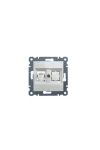 HAGER WL2110 Számítógépaljzat RJ45, cat.5e, UTP - fehér