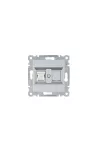 HAGER WL2112 Számítógépaljzat RJ45, cat.5e, UTP - ezüst